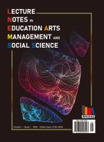 					View Vol. 2 No. 1 (2024): Lecture Notes in Education, Arts, Management and Social Science
				